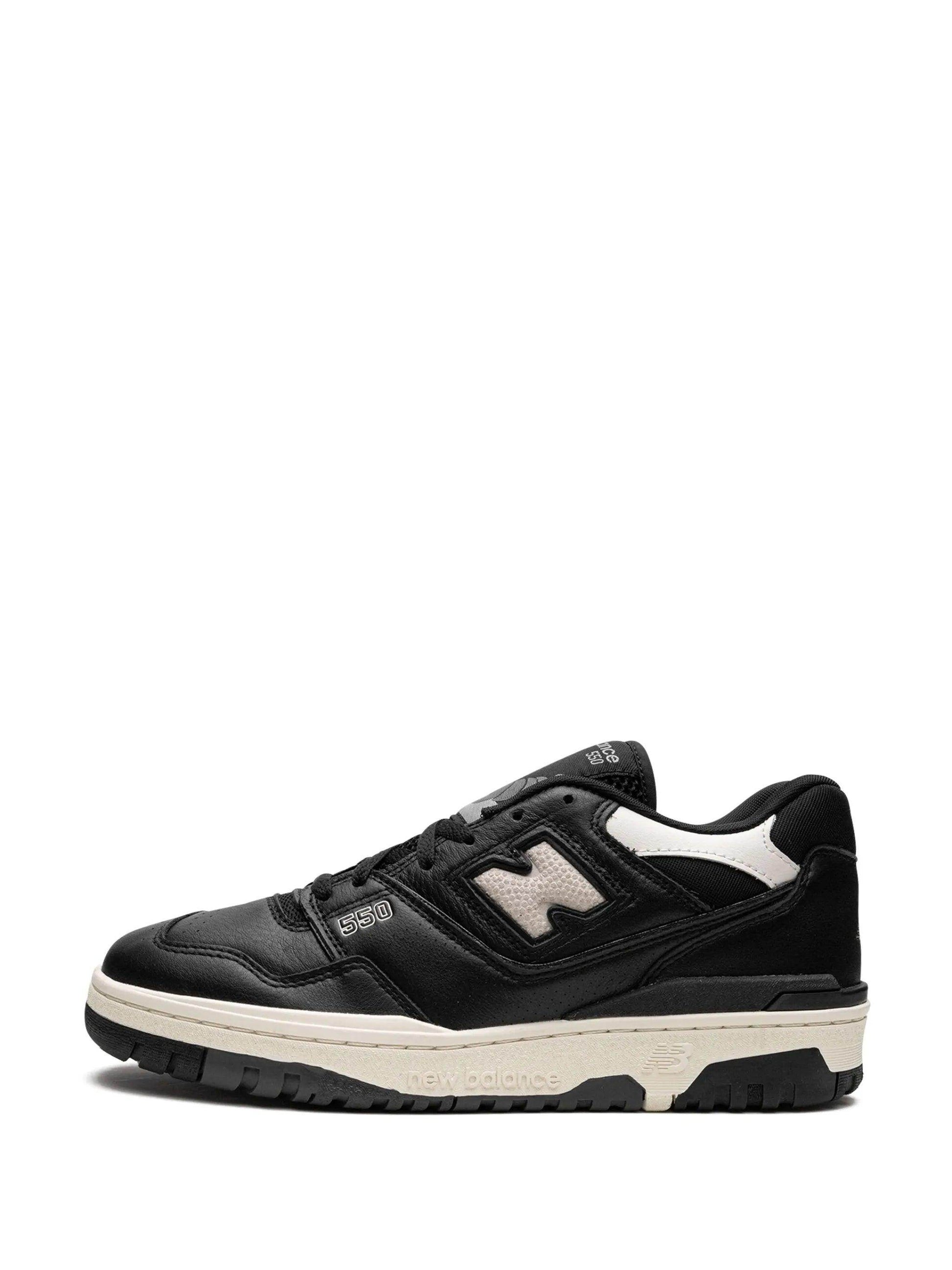 New Balance 550 Black Cream White - Syre Sneakers