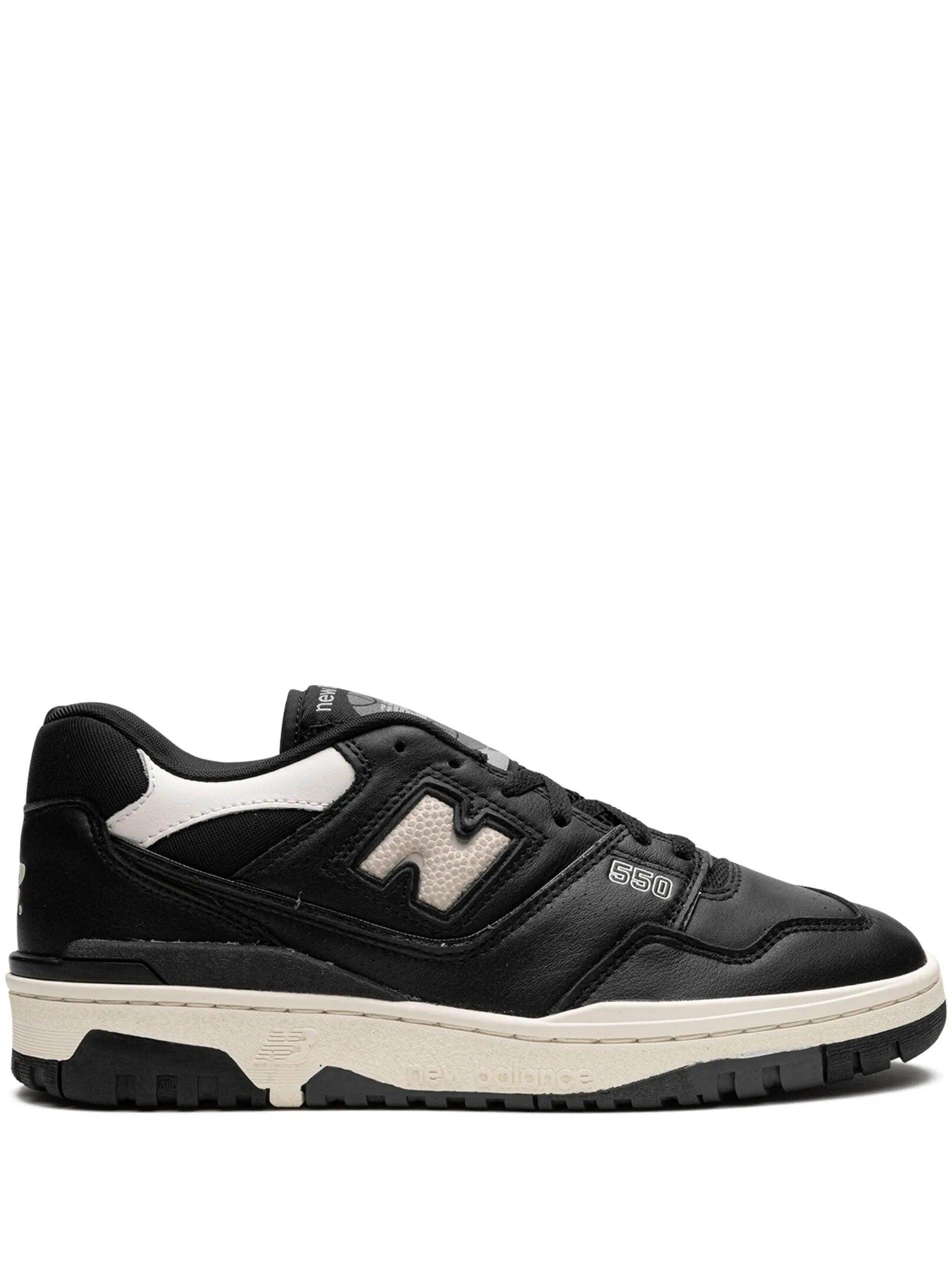 New Balance 550 Black Cream White - Syre Sneakers