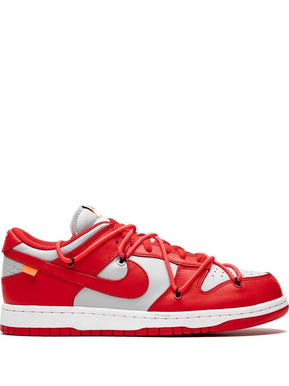 Nike x Off White Dunk Low University Red - Syre Sneakers