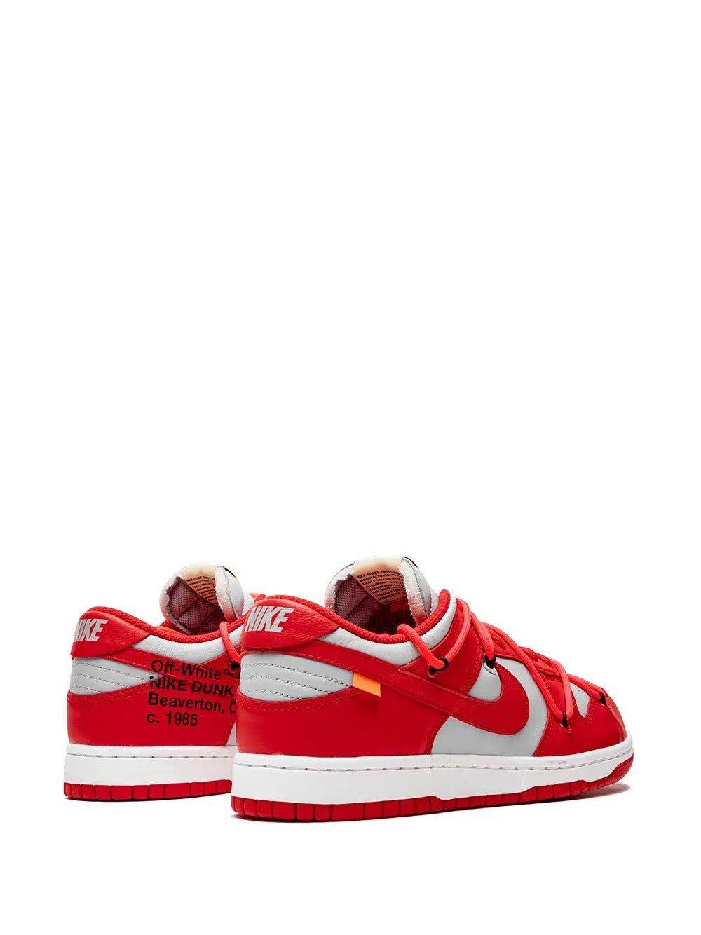 Nike x Off White Dunk Low University Red - Syre Sneakers